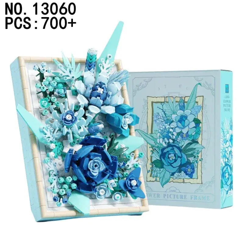 Flower Building Blocks Desk Decor Kit For DIY Plant Display - ToylandEU