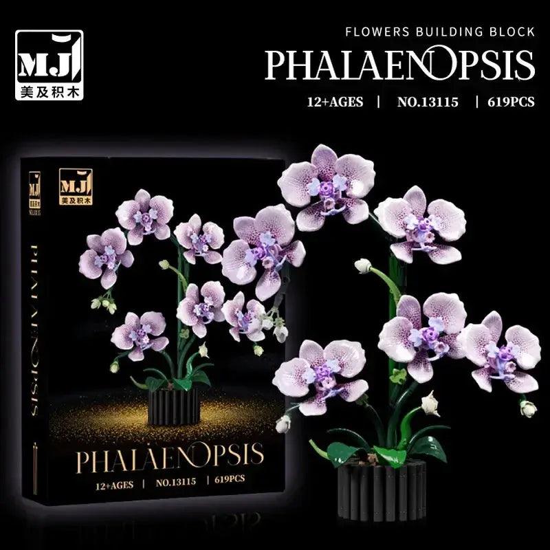  Flower Building Blocks Desk Decor Kit Pro Plant Display -  ToylandEU™