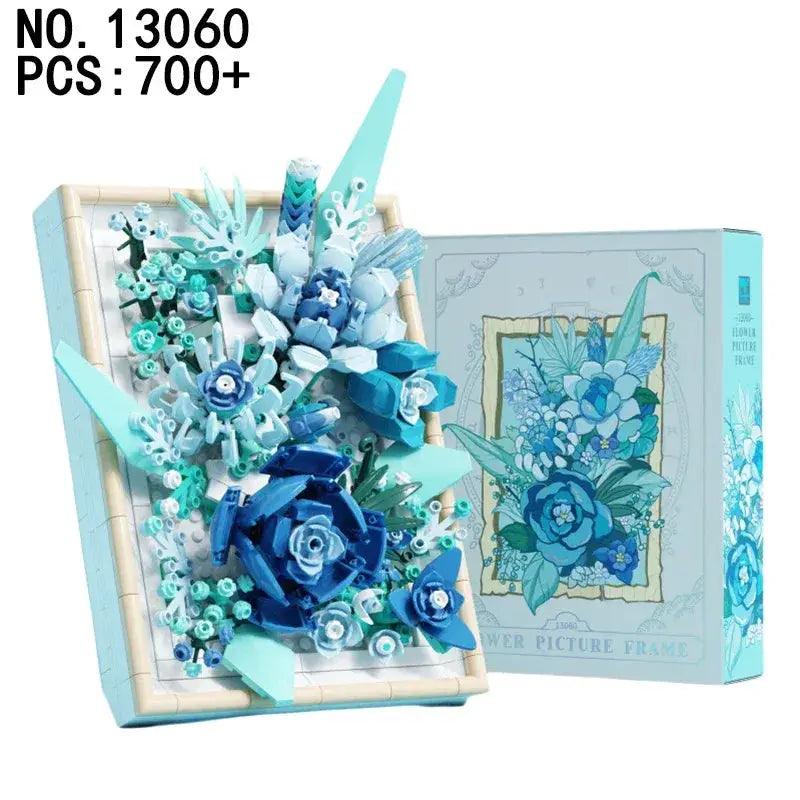  Flower Building Blocks Desk Decor Kit Pro Plant Display -  ToylandEU™