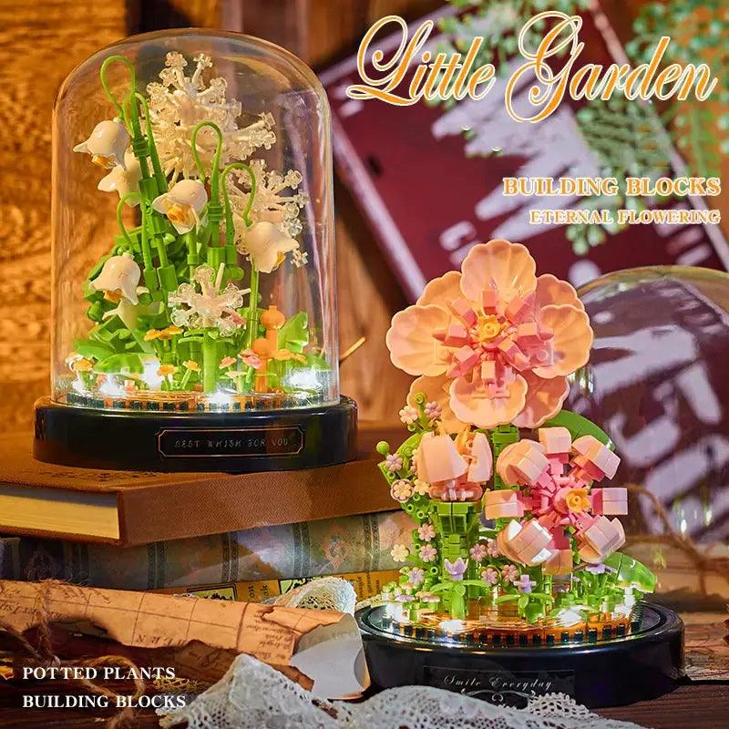  Flower Building Blocks Micro Mini Bricks Creative -  ToylandEU™