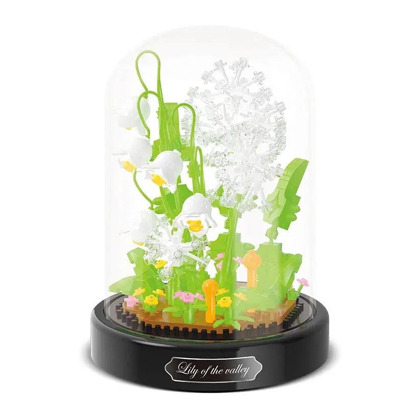  Flower Building Blocks Micro Mini Bricks Creative -  ToylandEU™