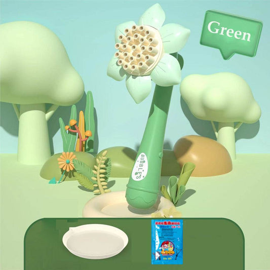Flower Power Bubble Blaster: Electric Bubble Machine for Kids' Fun - ToylandEU