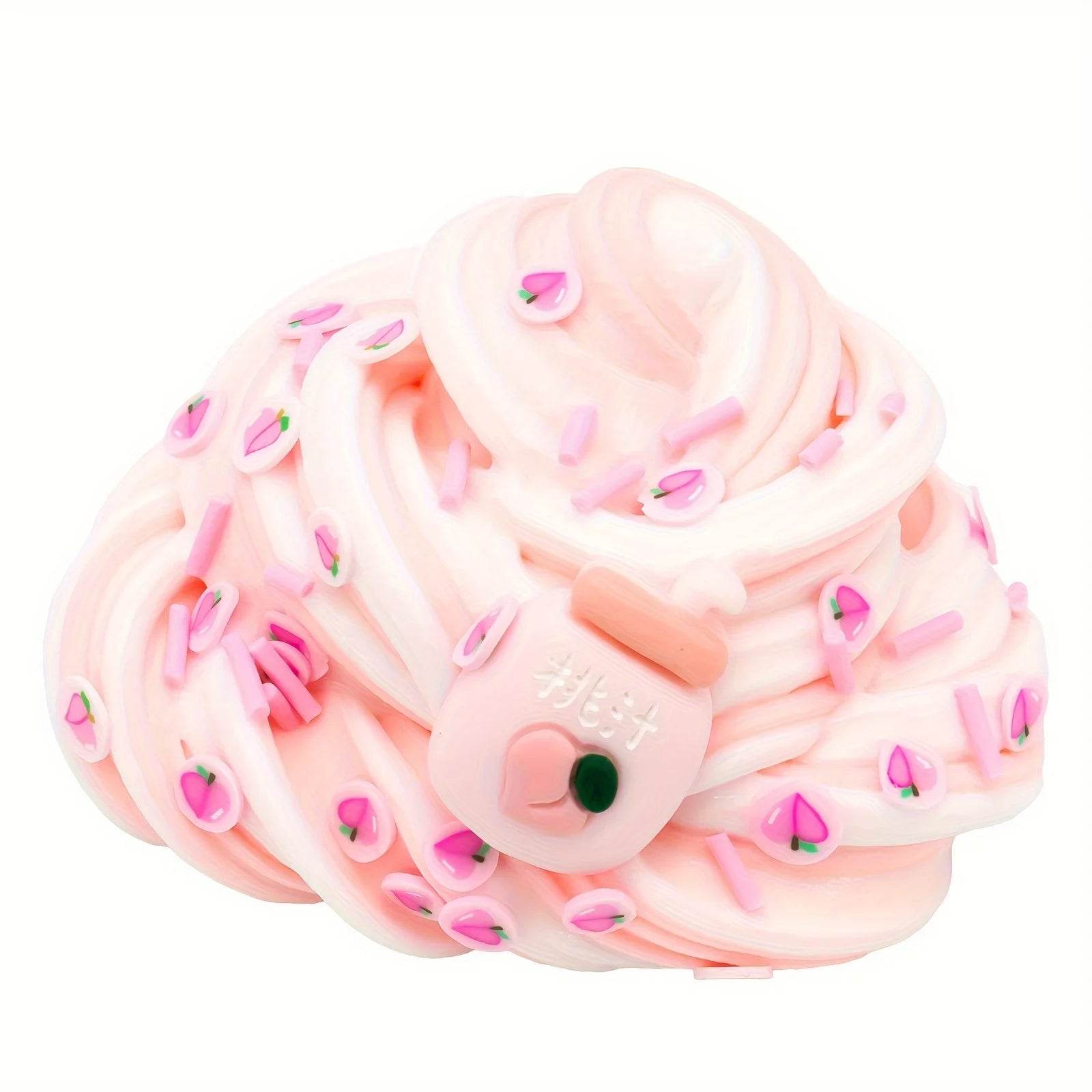 Fluffy Butter Slime Two Tone For Party Favors And Gifts - ToylandEU