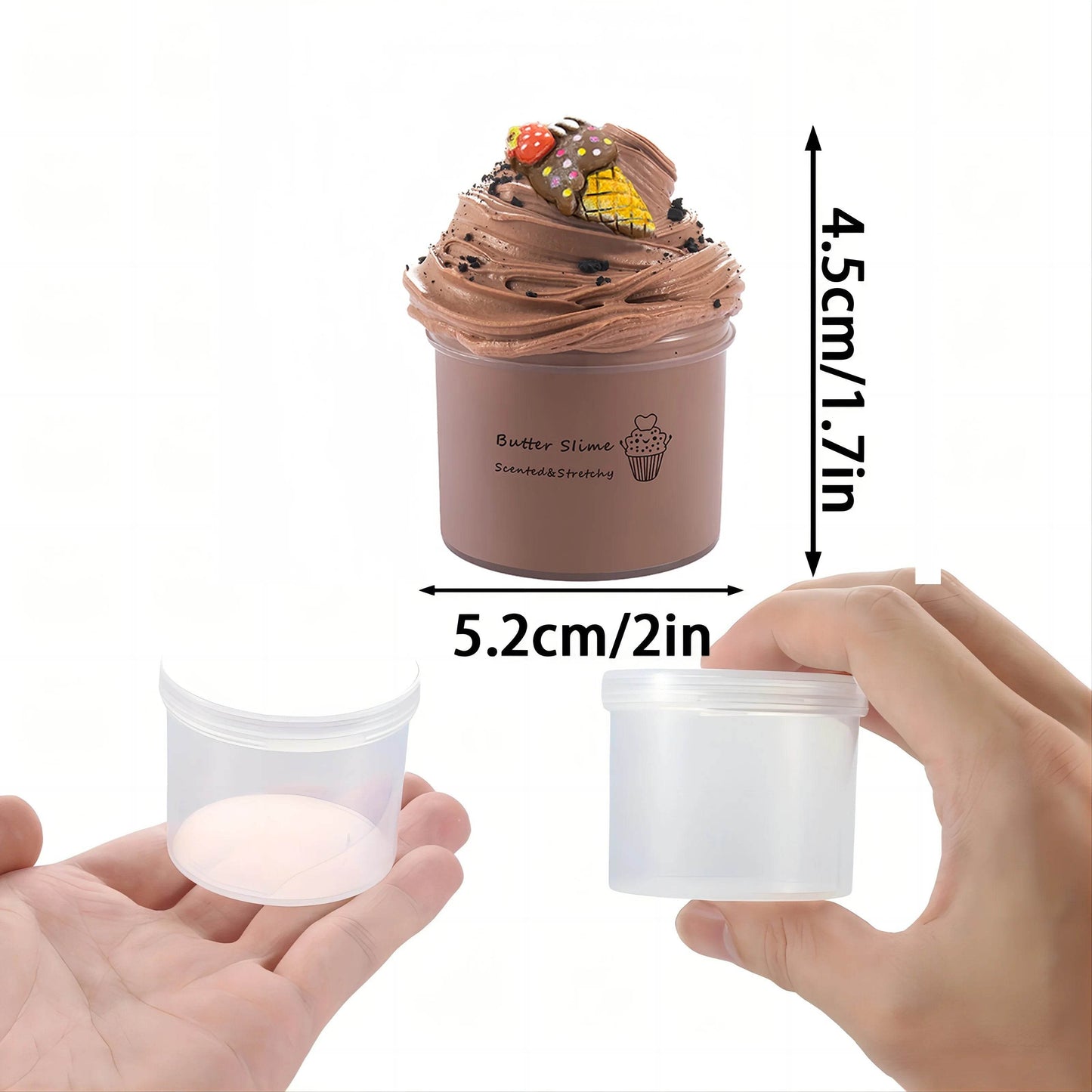 Fluffy Slime Kit Scented Pineapple Charms For Teens - ToylandEU