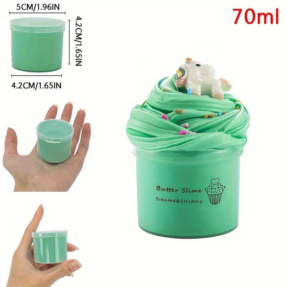 Fluffy Slime Kit Scented Pineapple Charms For Teens - ToylandEU