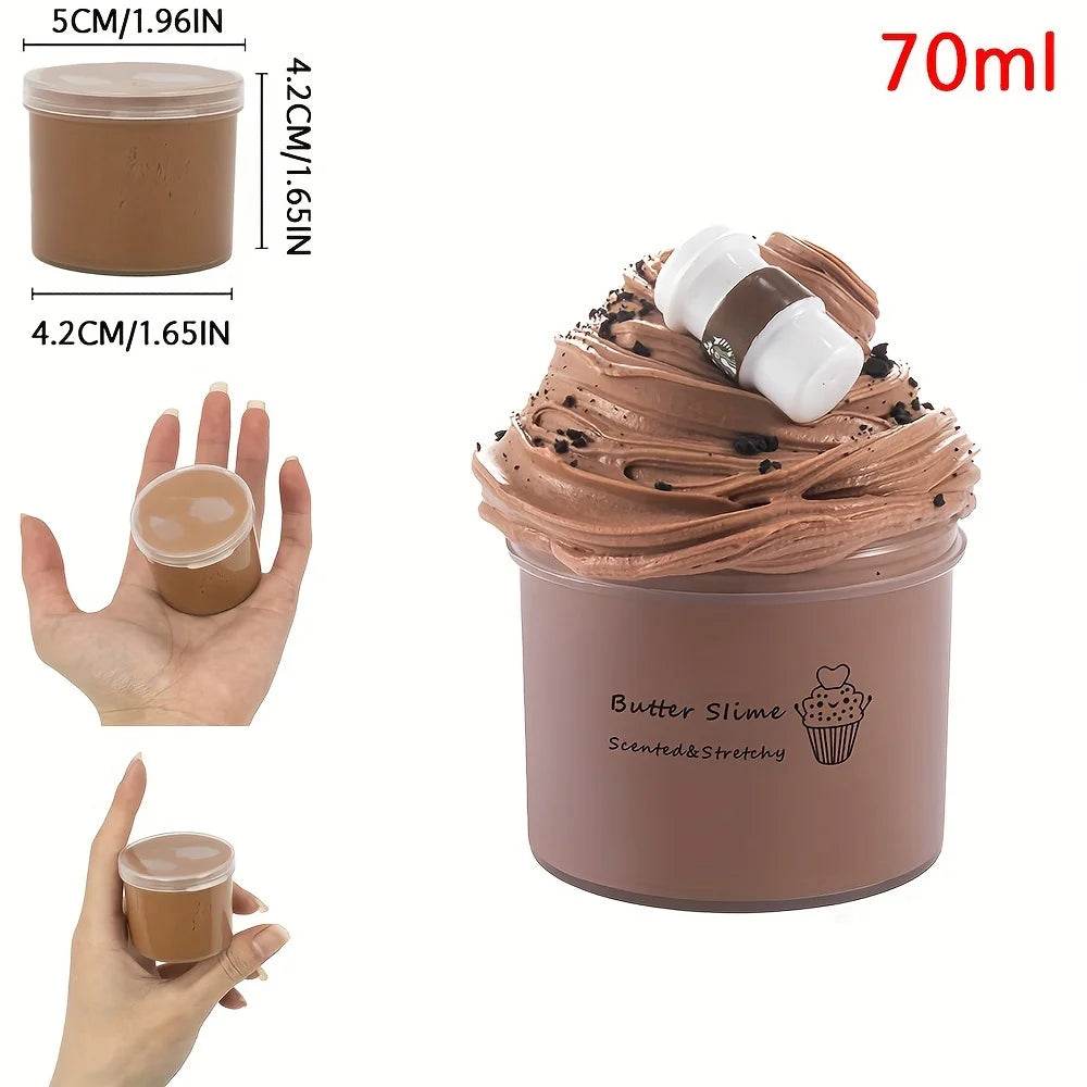 Fluffy Slime Kit Scented Pineapple Charms For Teens - ToylandEU