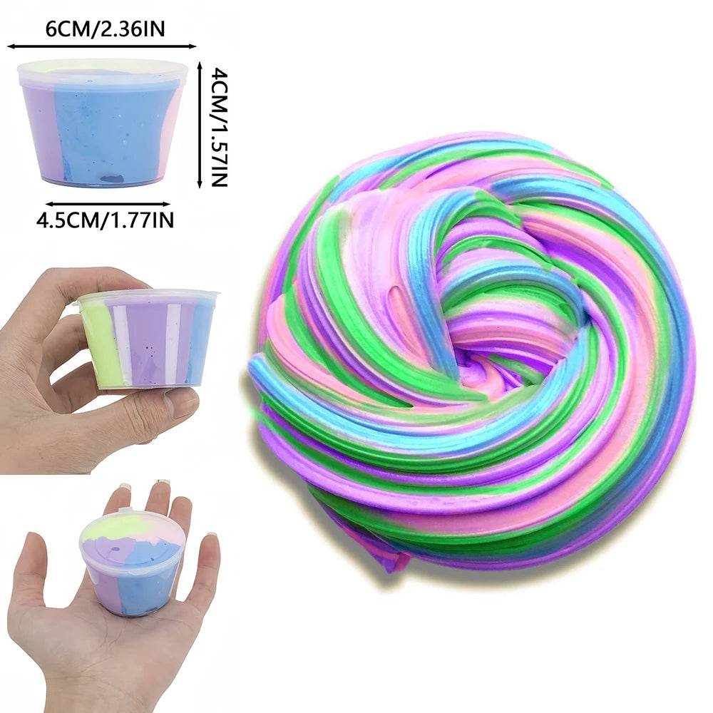 Fluffy Slime Putty 80ml DIY Clay For Kids And Teens - ToylandEU