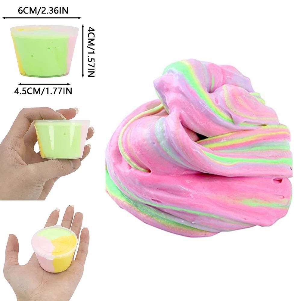 Fluffy Slime Putty 80ml DIY Clay For Kids And Teens - ToylandEU