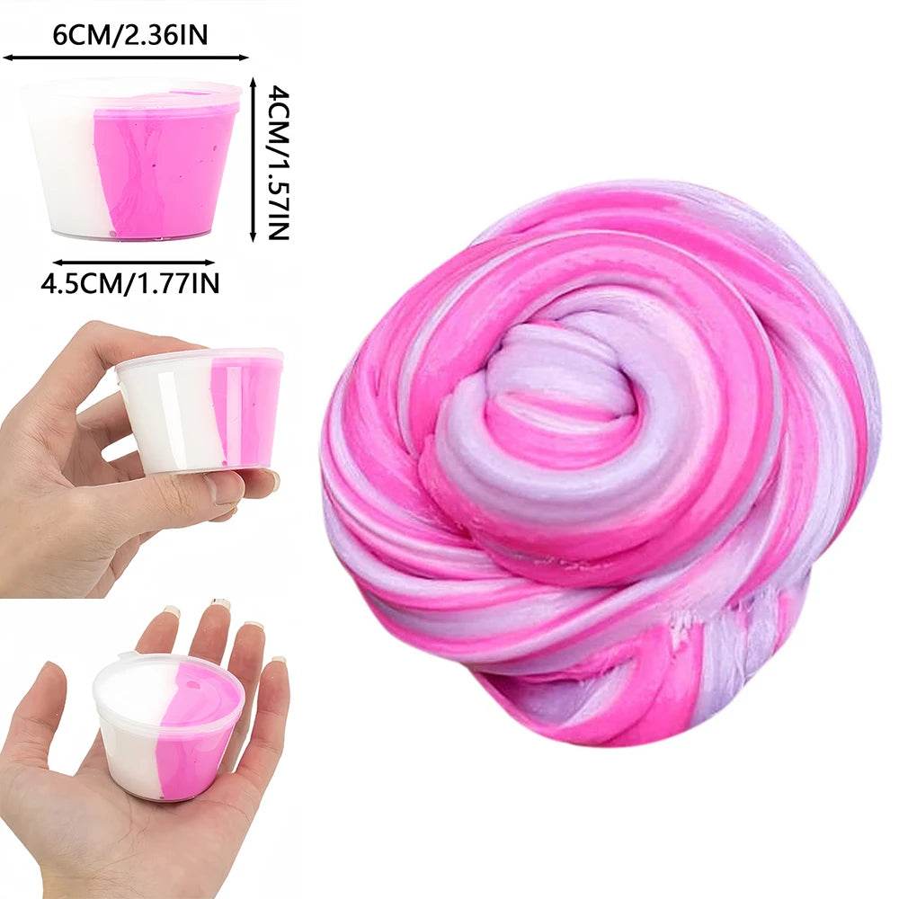 Fluffy Slime Putty 80ml DIY Clay For Kids And Teens - ToylandEU