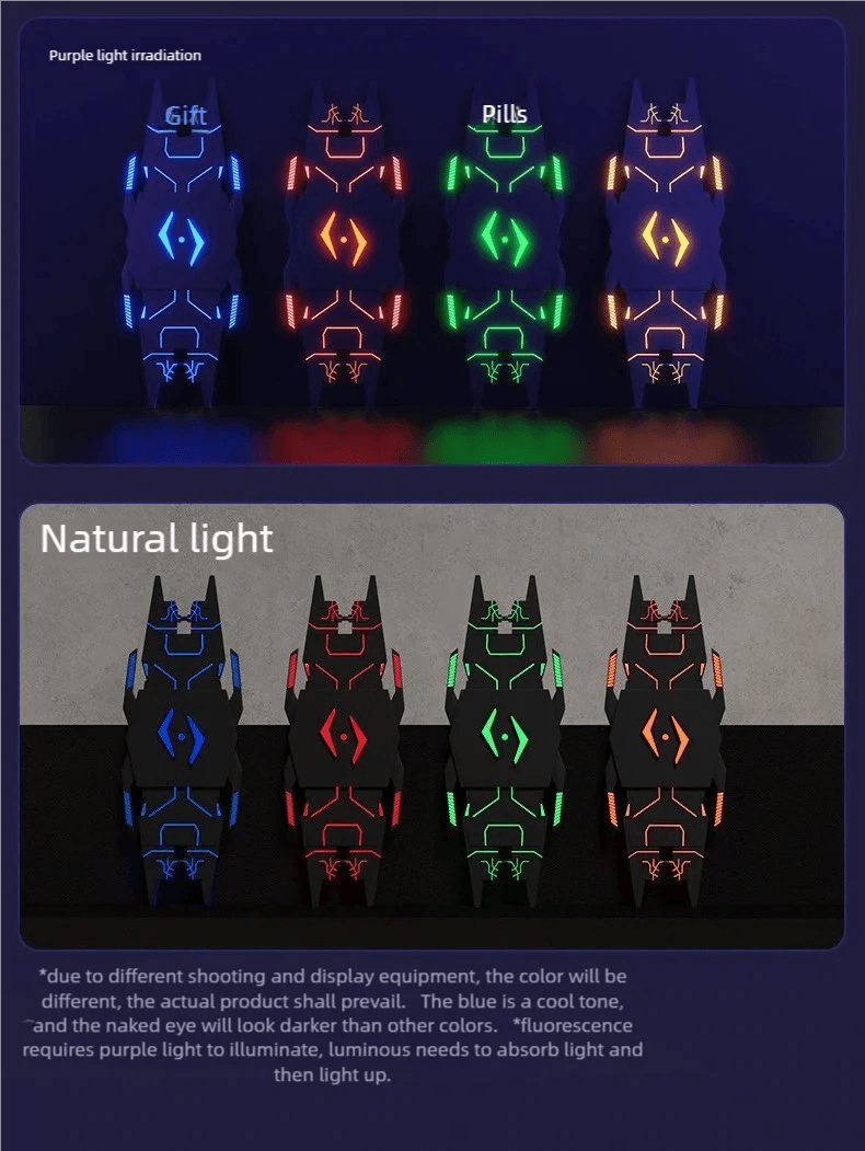  Fluorescent Panel Liner Paint | With Tools | Toylandeu™ 