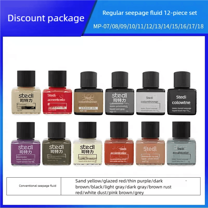  Fluorescent Panel Liner Paint | With Tools | Toylandeu™ 