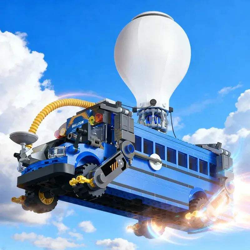 Flying Bus Building Blocks Set For Kids And Adults - ToylandEU