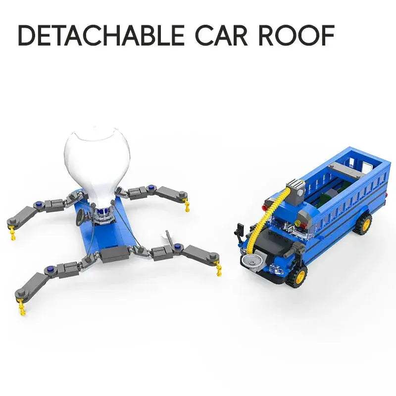 Flying Bus Building Blocks Set For Kids And Adults - ToylandEU