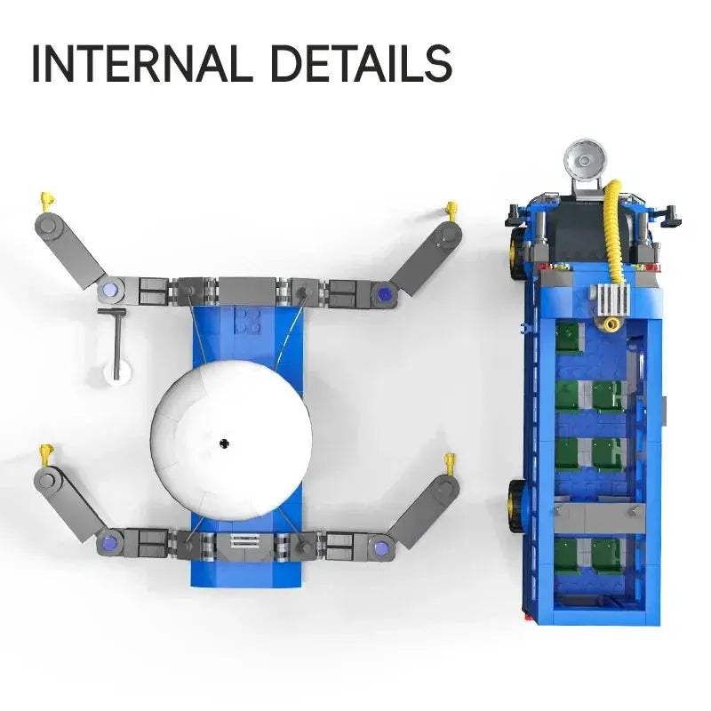 Flying Bus Building Blocks Set For Kids And Adults - ToylandEU