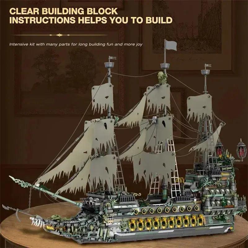  Flying Dutchman Pirate Ship Building Blocks 5865 Pieces -  ToylandEU™