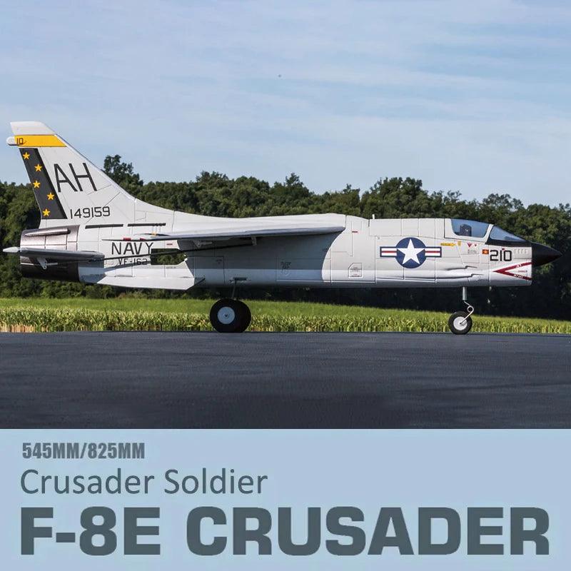 Fms F8E Crusader 51 Cm Span Pnp Rc Plane | Toylandeu