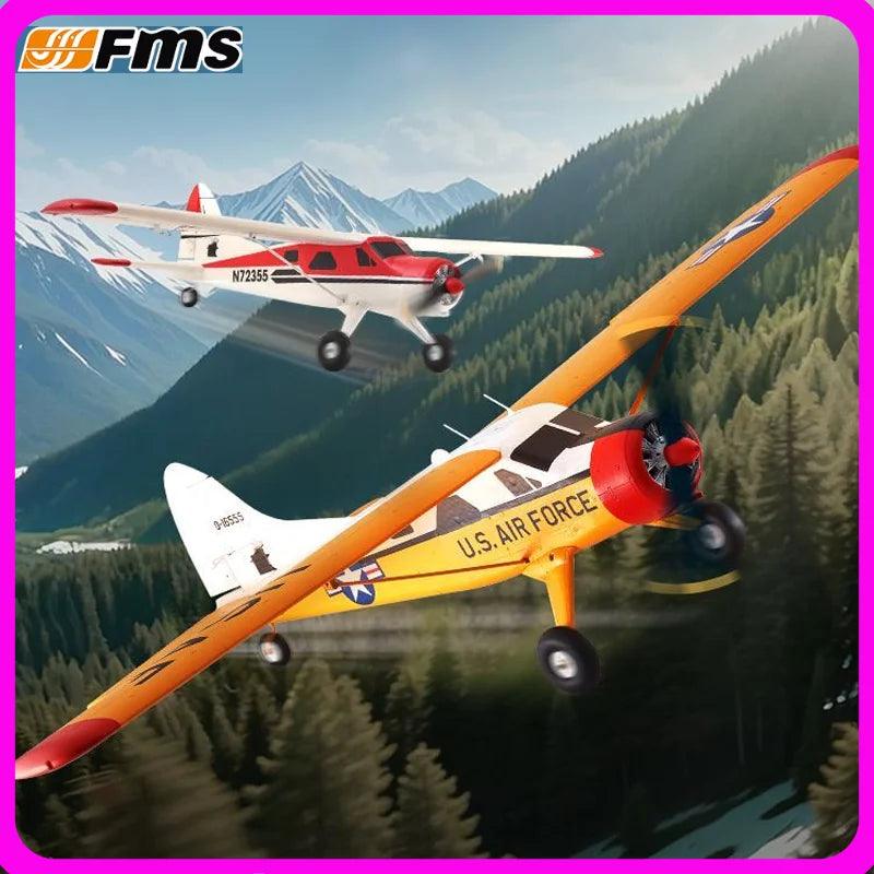 Fms Fixed Wing Rc Plane | 800 Mm Wingspan | Toylandeu