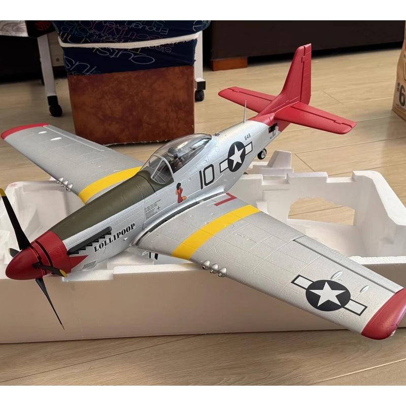 Fms P51D Mustang Rc Plane | 850mm Blue Arrows | Toylandeu