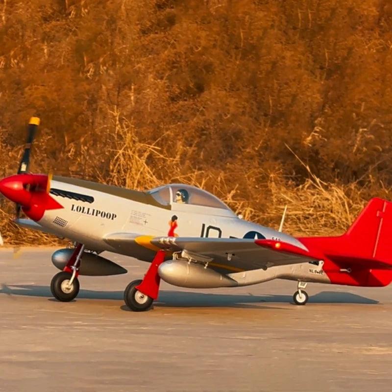 Fms P51D Mustang Rc Plane | 850mm Blue Arrows | Toylandeu