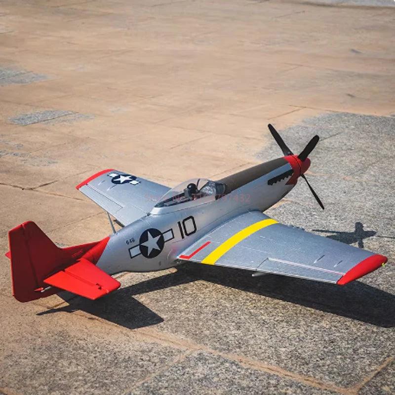 Fms P51D Mustang Rc Plane | 850mm Blue Arrows | Toylandeu