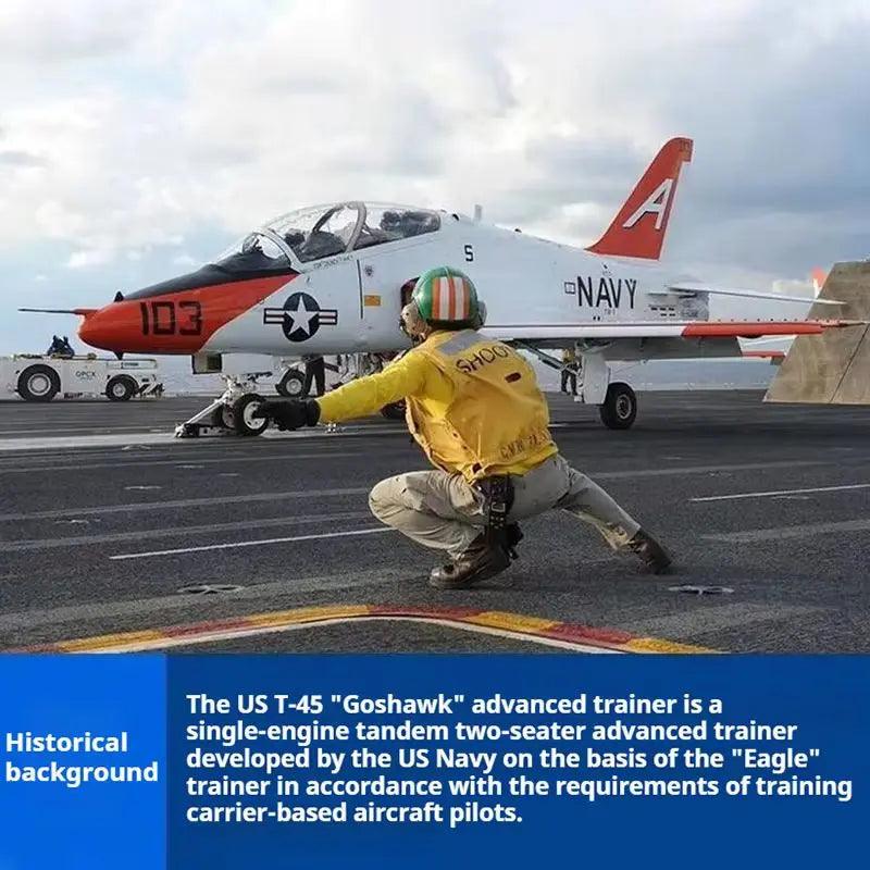 Fms T45 Rc Aircraft | 100cm Wingspan Jet Trainer | Toylandeu