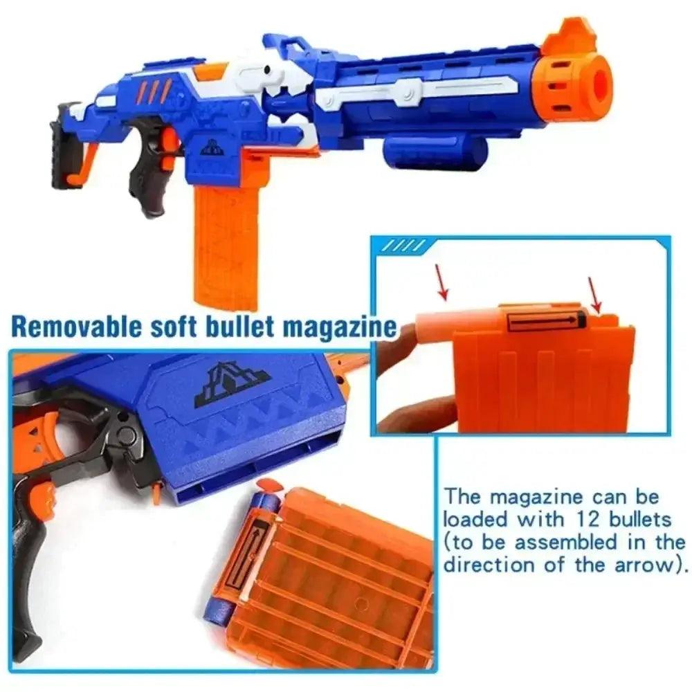  Nerf Foam Bullets Electric Darts For Safe Blaster Play -  ToylandEU™