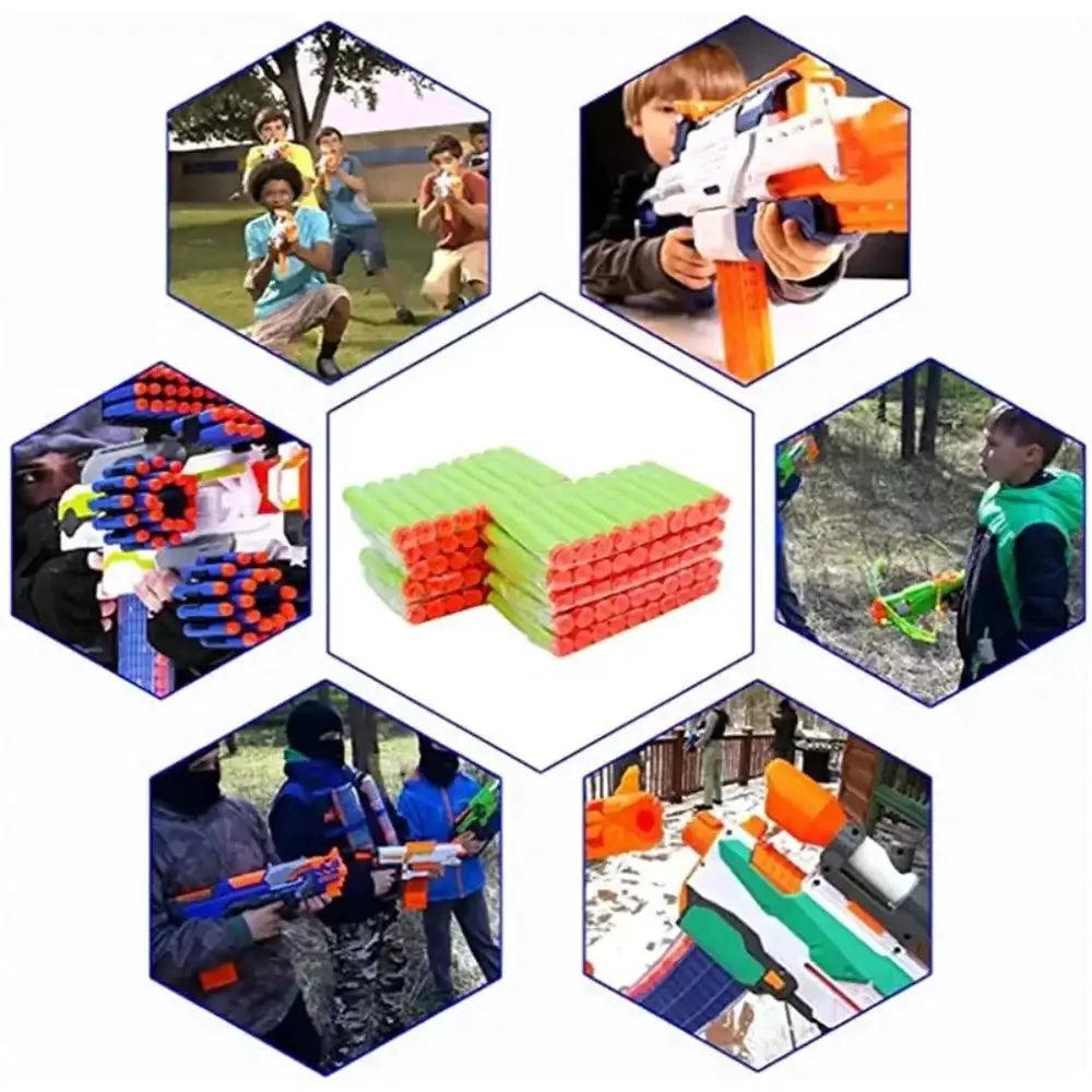  Suction Darts Refill Set For Nerf Toys Safe Foam Bullets -  ToylandEU™