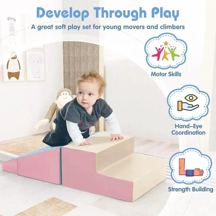  Foam Climbing Blocks For Toddlers Indoor Play Safe -  ToylandEU™