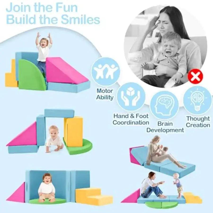  Foam Climbing Blocks for Toddlers Crawling Skills -  ToylandEU™