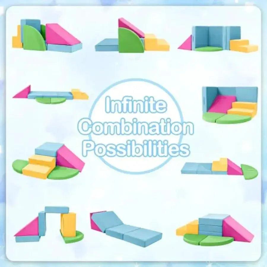  Foam Climbing Blocks for Toddlers Crawling Skills -  ToylandEU™