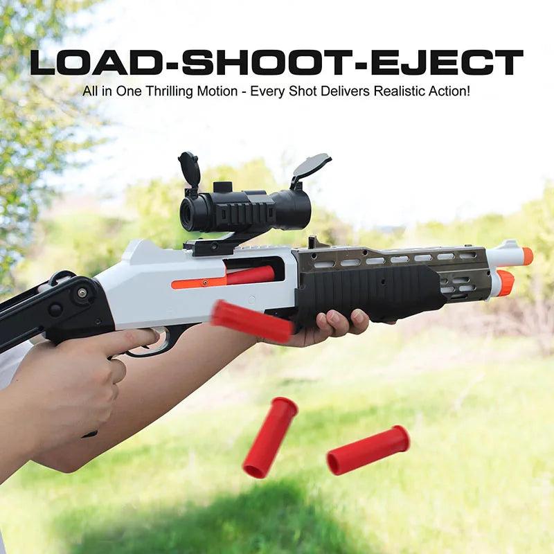 Foam Dart Blaster | Double Barrel | Toylandeu™