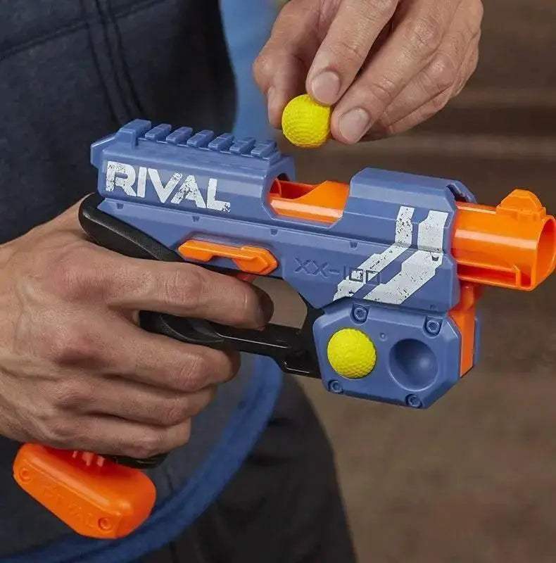 Foam Dart Blaster Gun Toys KNOCKOUT RIVAL Soft Ball Shotgun Set Toys - ToylandEU