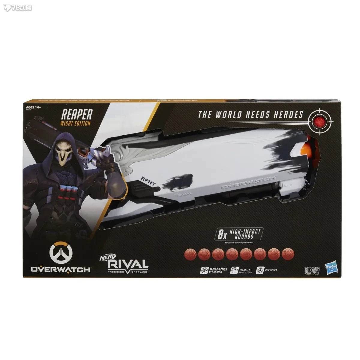 Foam Dart Blaster Gun Toys Launcher Overwatch Series Reaper Collector Pack - ToylandEU