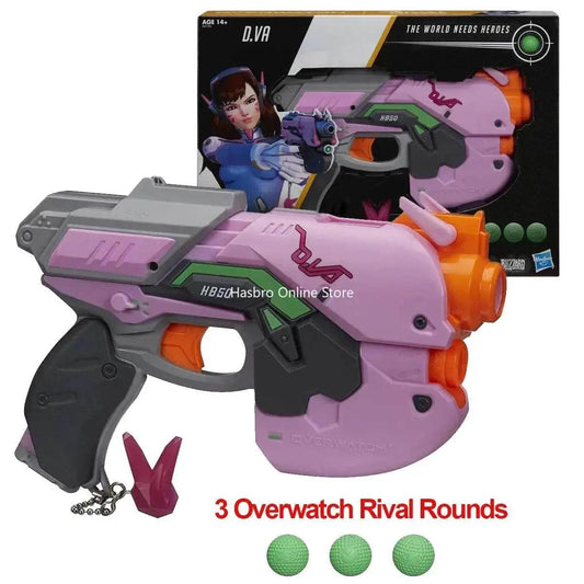  Foam Dart Blaster Gun Toys  Overwatch D.Va Rival Blaster with 3 Rounds E3122 -  ToylandEU™