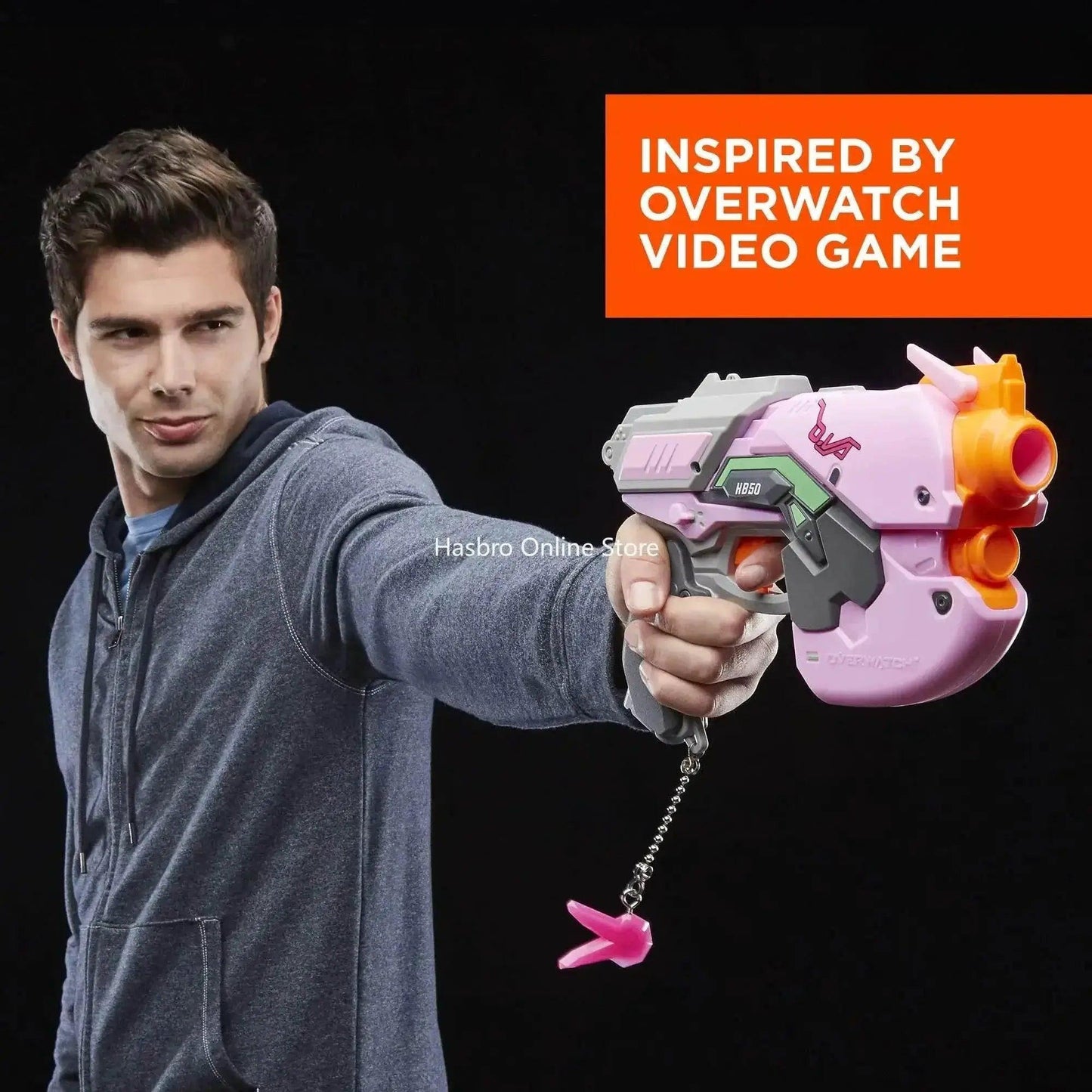  Foam Dart Blaster Gun Toys  Overwatch D.Va Rival Blaster with 3 Rounds E3122 -  ToylandEU™