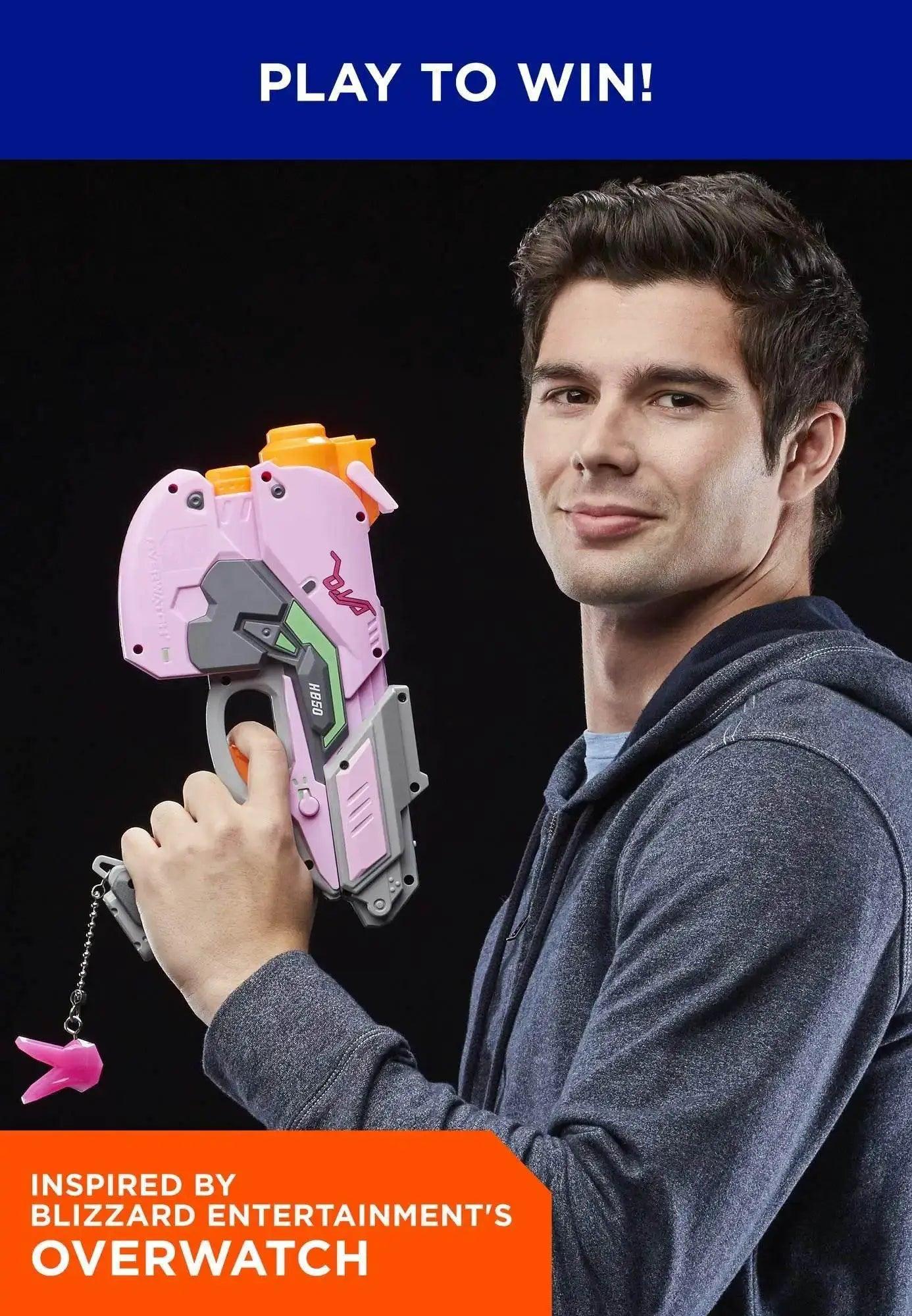  Foam Dart Blaster Gun Toys  Overwatch D.Va Rival Blaster with 3 Rounds E3122 -  ToylandEU™