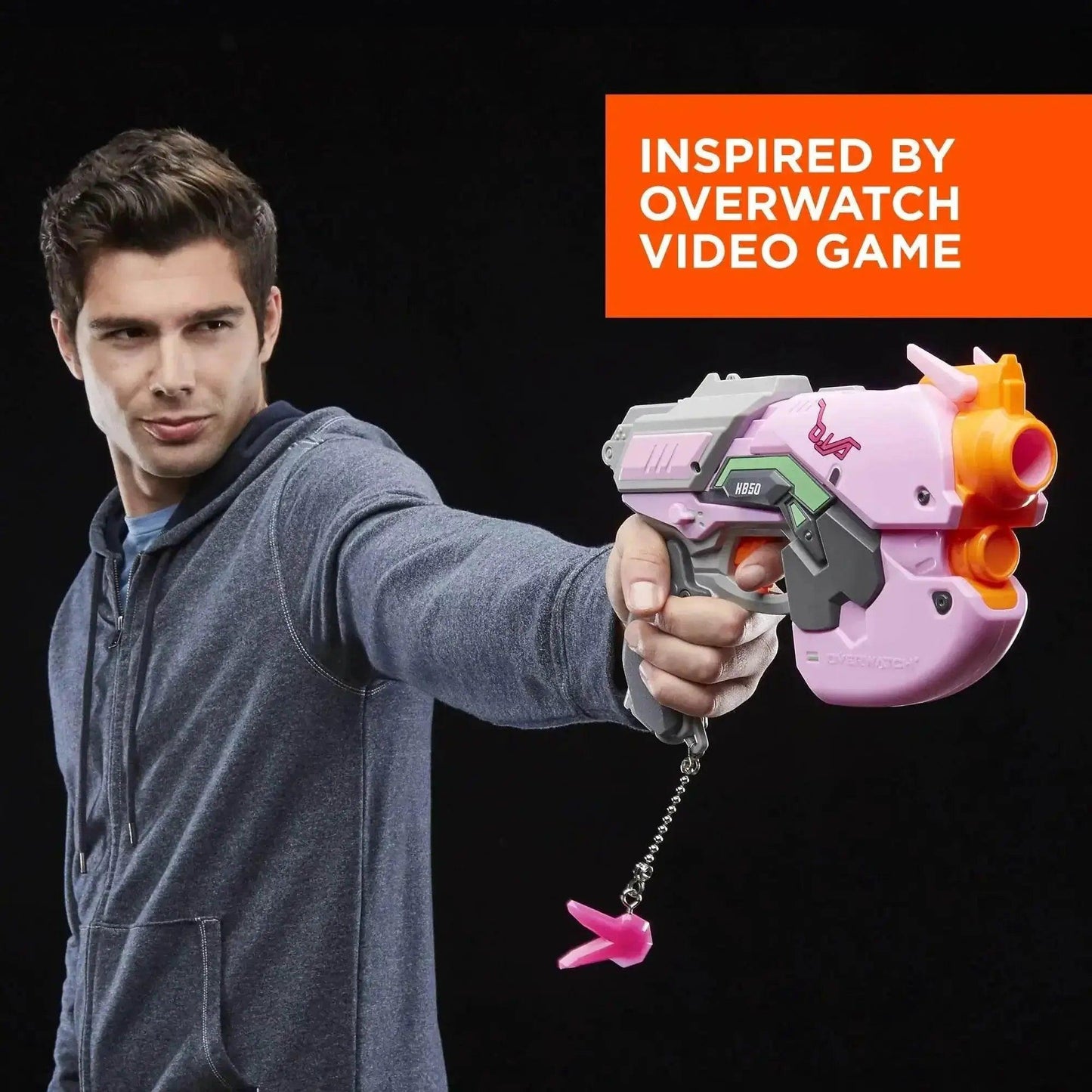  Foam Dart Blaster Gun Toys  Overwatch D.Va Rival Blaster with 3 Rounds E3122 -  ToylandEU™