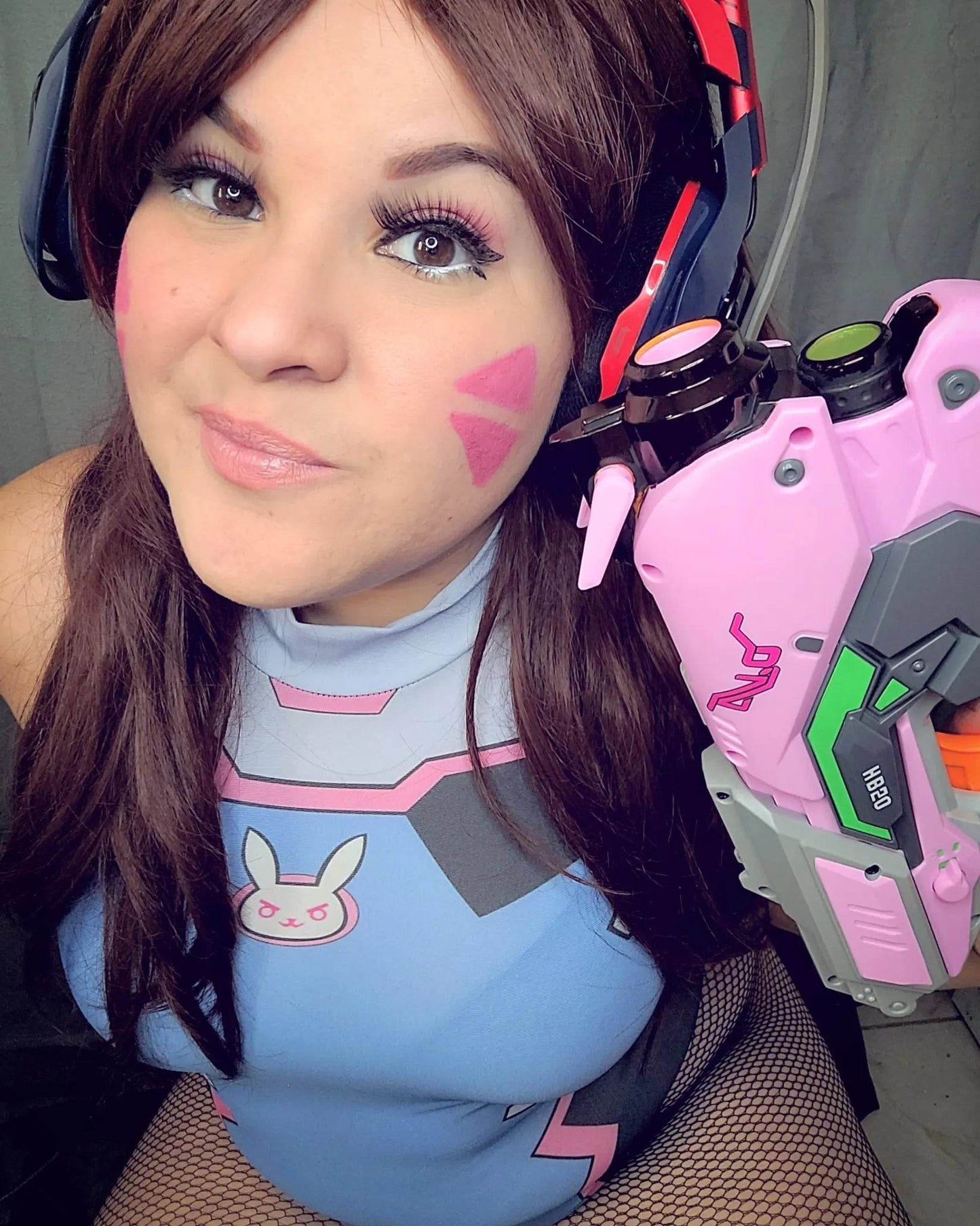 Foam Dart Blaster Gun Toys Overwatch D.Va Rival Blaster with 3 Rounds E3122 - ToylandEU