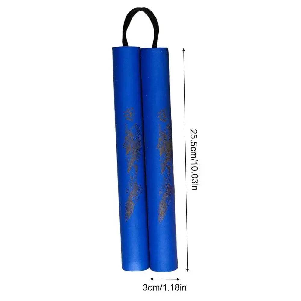 Martial Arts Foam Nunchakus Kids Rope Chains Plastic Nunchakus Children Kung Fu Wushu Nunchucks Trainer For Beginners - ToylandEU