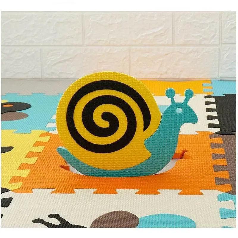  30x30x1cm Cartoon Animal Pattern Play Mats Puzzles EVA Foam Floor Pad for Children and Toddler Crawling Gym -  ToylandEU™