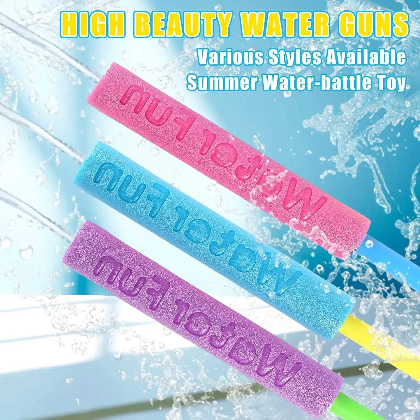 Foam Water Gun For Kids Soaker Blaster Outdoor Fun - ToylandEU