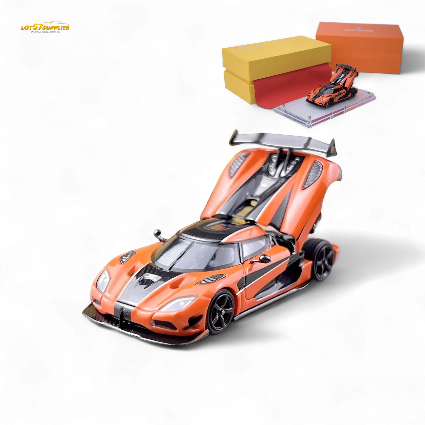 Focal Horizon Agera RS Diecast Model Openable Engine Deluxe Box - ToylandEU
