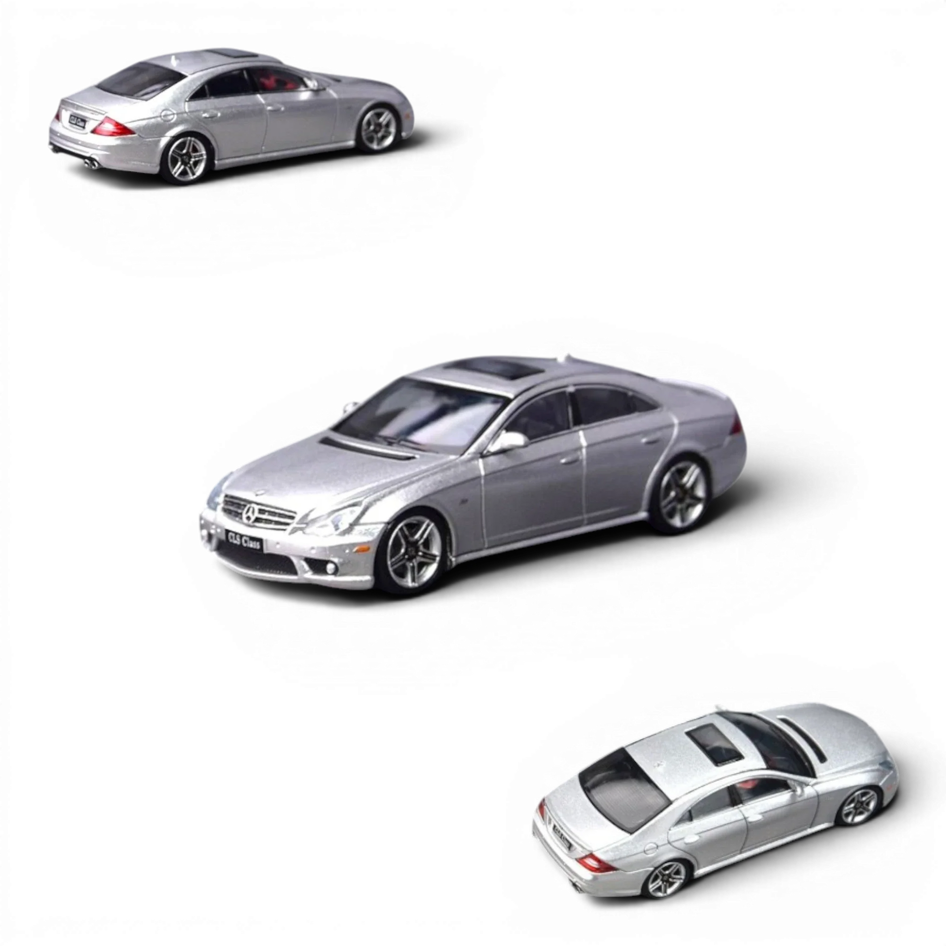  Focal Horizon CLS 63 AMG Mk1 C219 Silver 1:64 