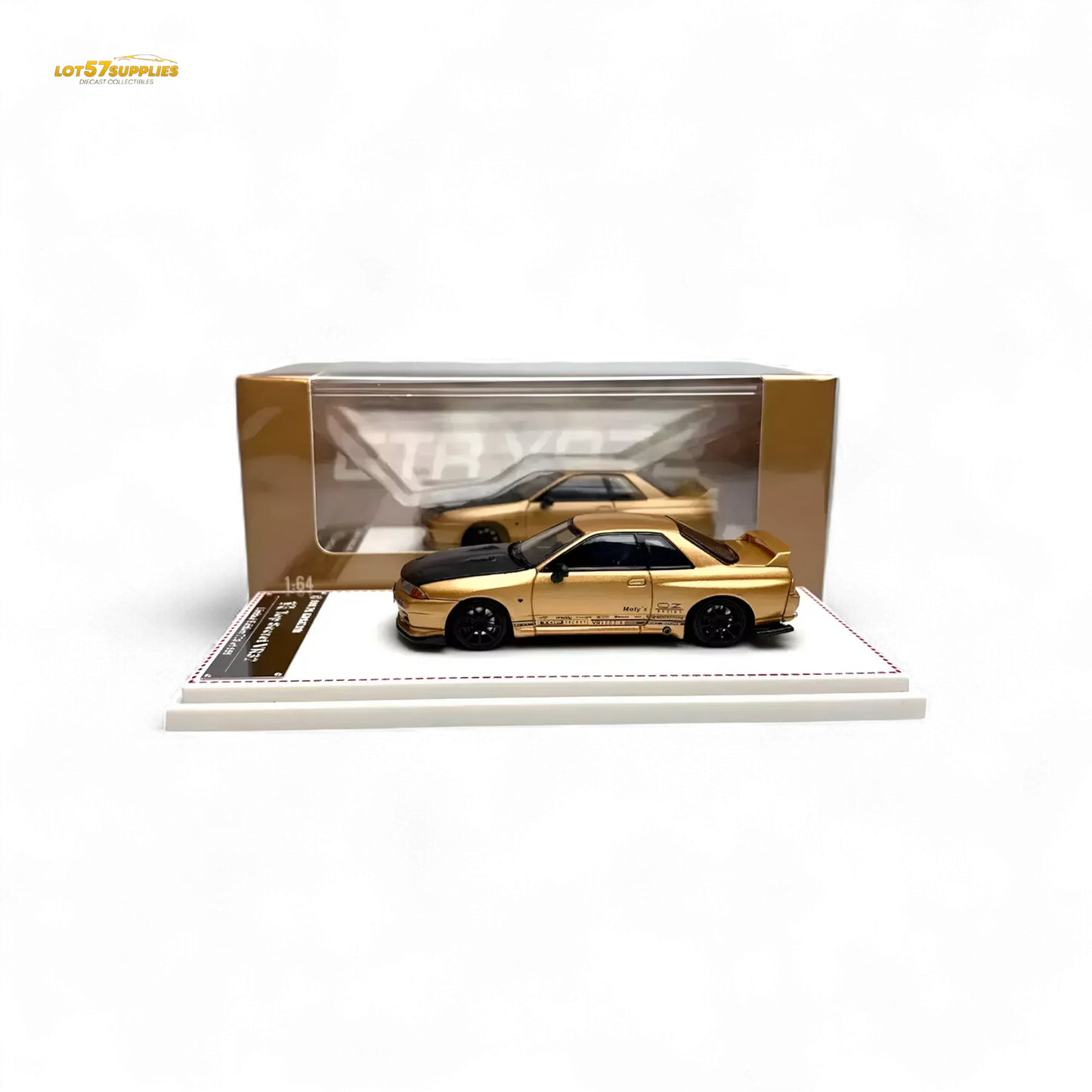 Focal Horizon Skyline GT-R R32 Top Secret Gold 1:64 - ToylandEU