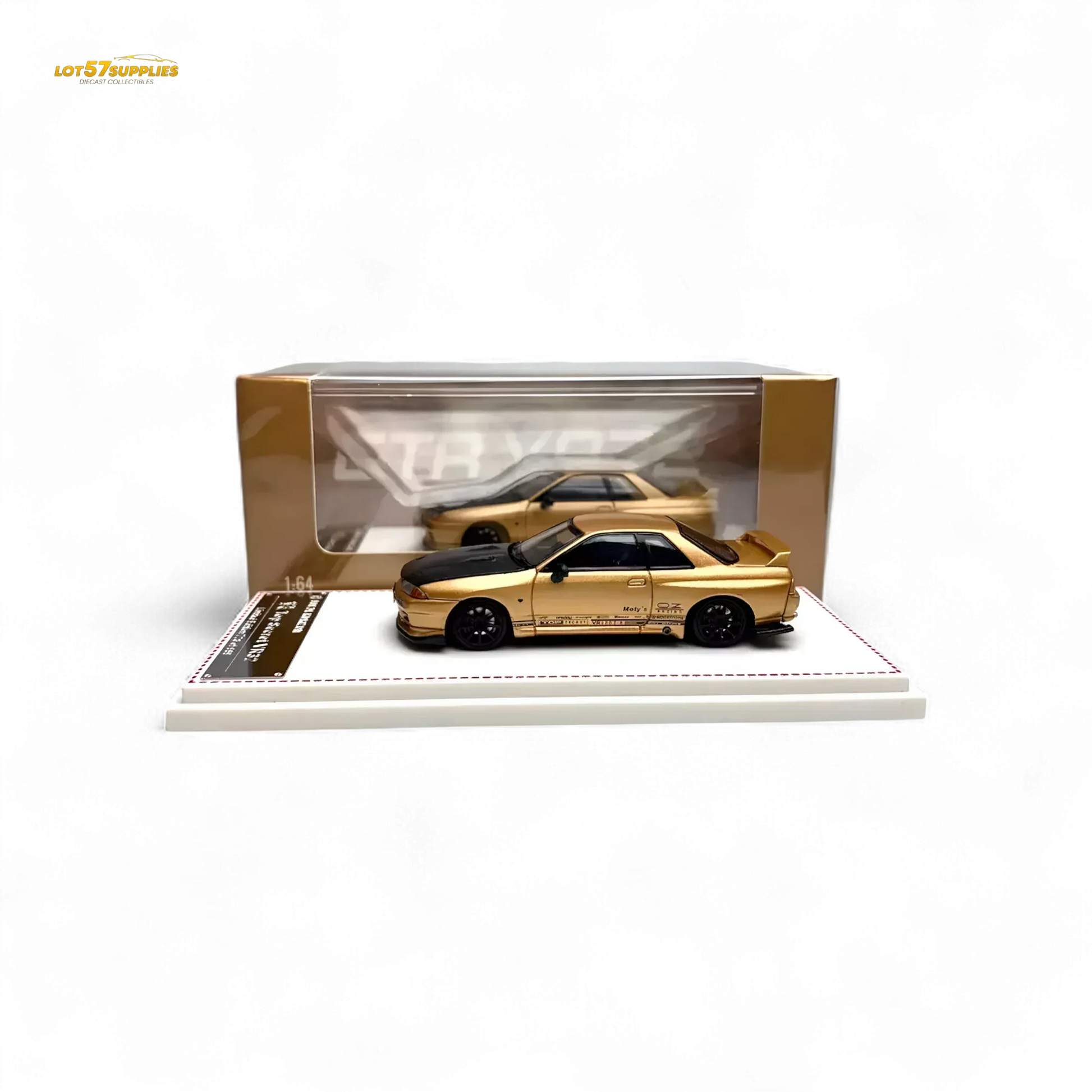 Focal Horizon Skyline GT-R R32 Top Secret Gold 1:64 - ToylandEU