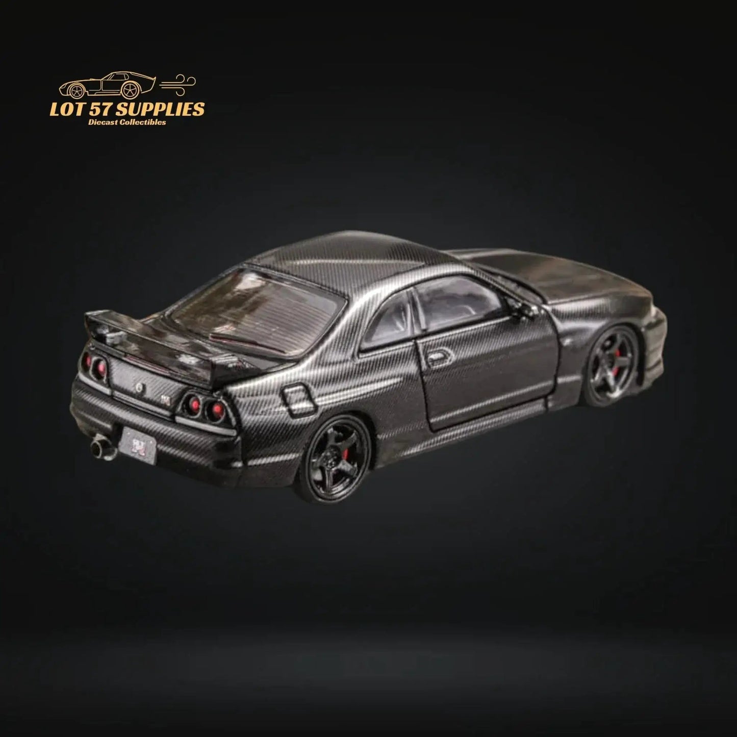 Focal Horizon Skyline GT-R R33 GT-R 4th Gen BCNR33 Full Carbon Black 1:64 - ToylandEU