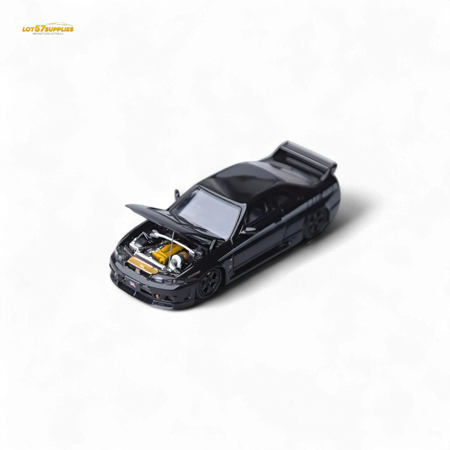 Focal Horizon Nissan Skyline GT-R R33 Nismo 400R - Black 1:64 - ToylandEU