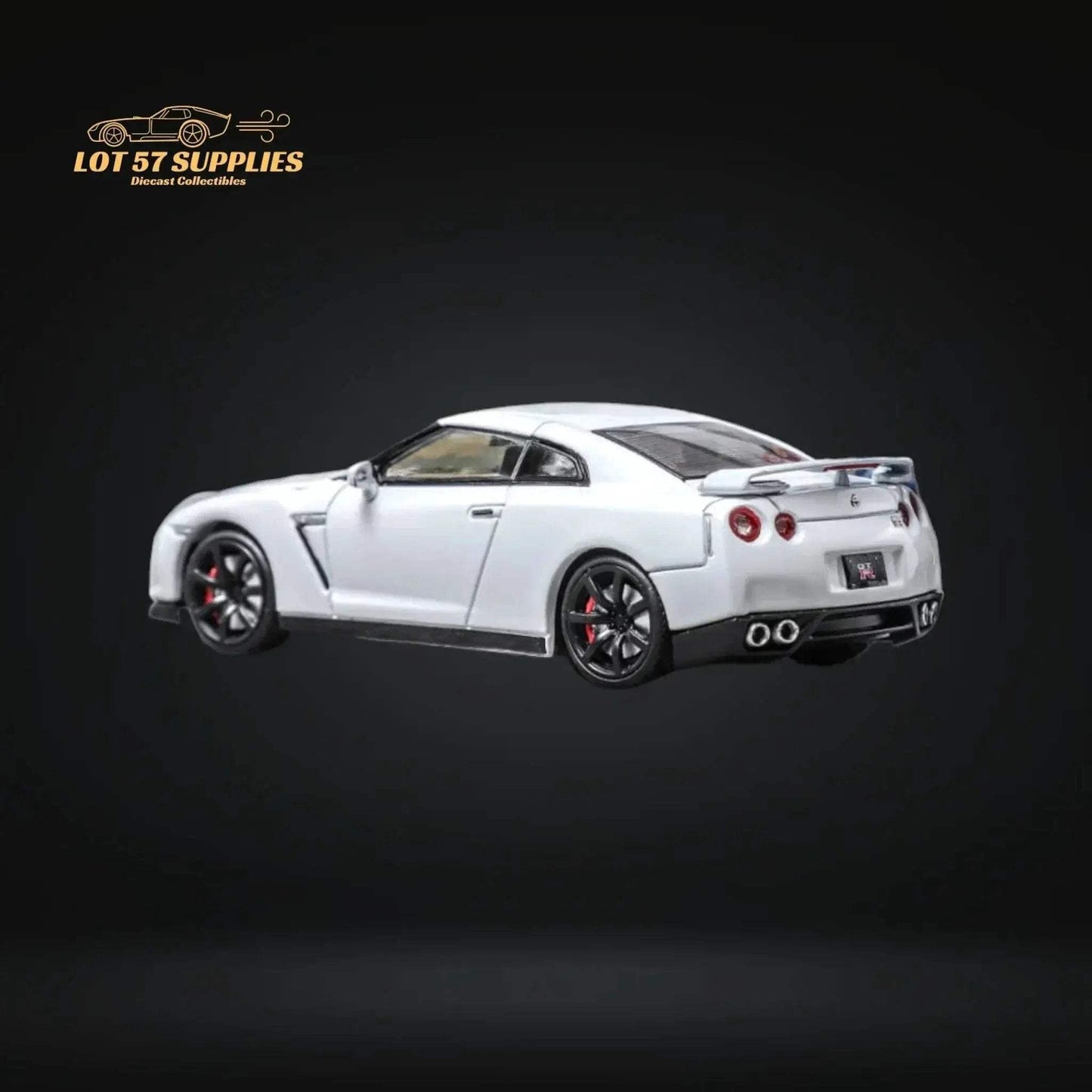Focal Horizon Skyline GT-R R35 White With Openable Hood 1:64 - ToylandEU