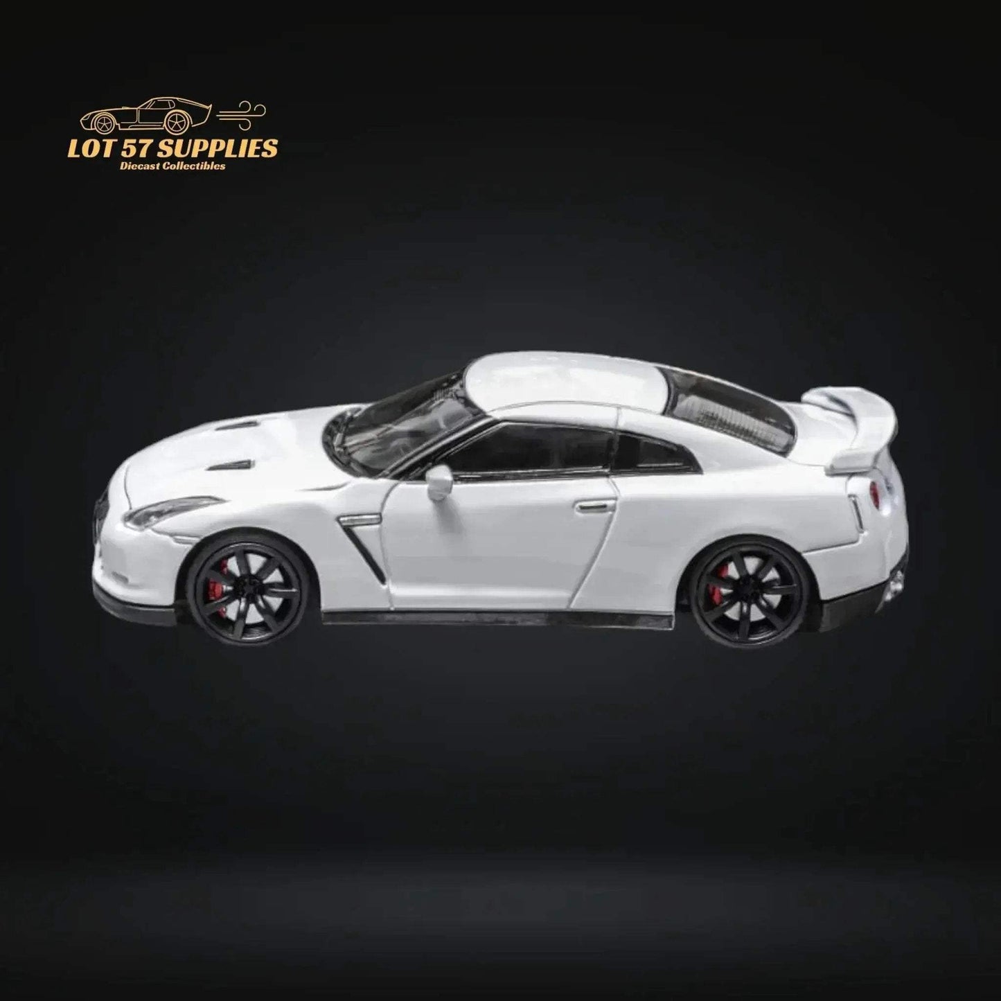 Focal Horizon Skyline GT-R R35 White With Openable Hood 1:64 - ToylandEU