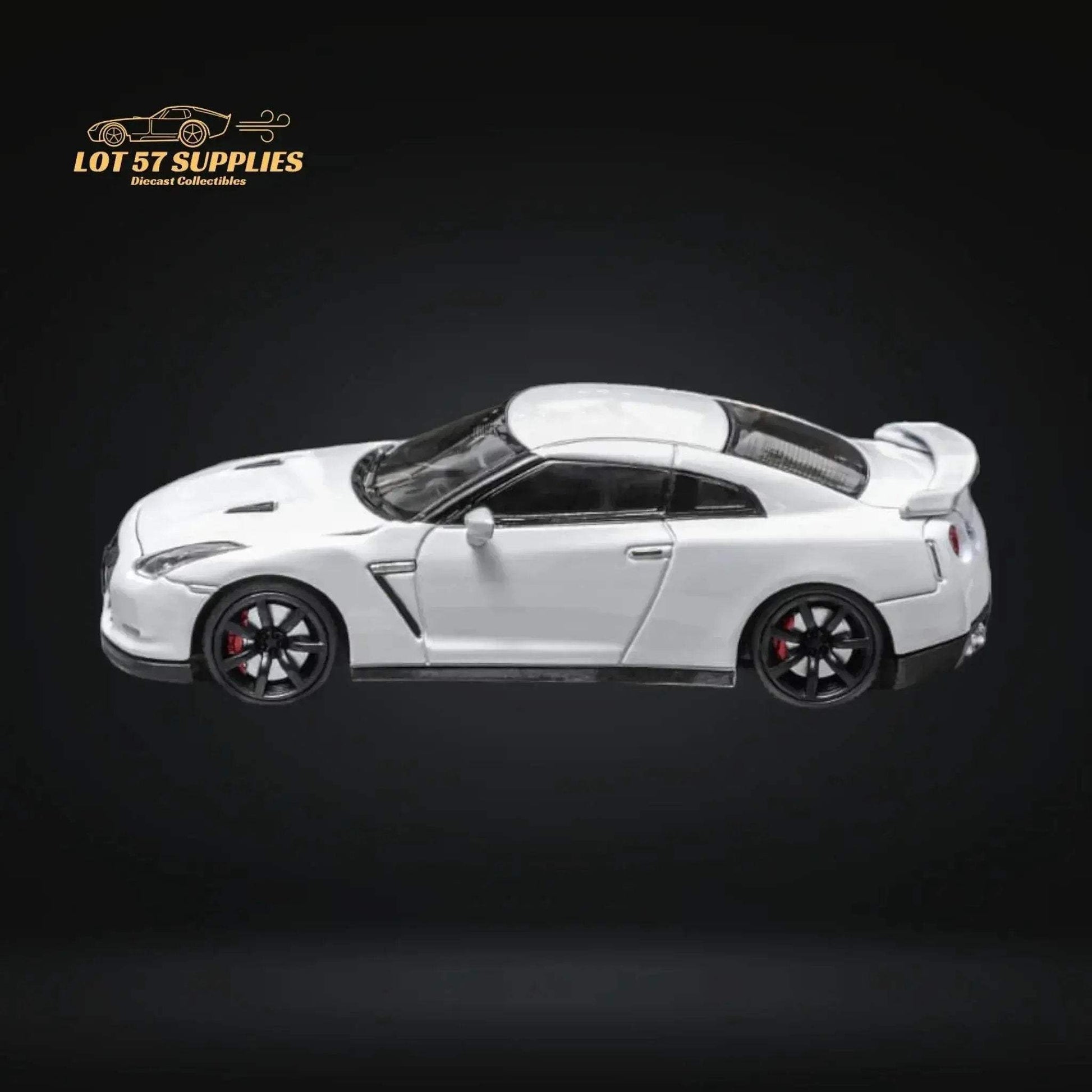 Focal Horizon Skyline GT-R R35 White With Openable Hood 1:64 - ToylandEU